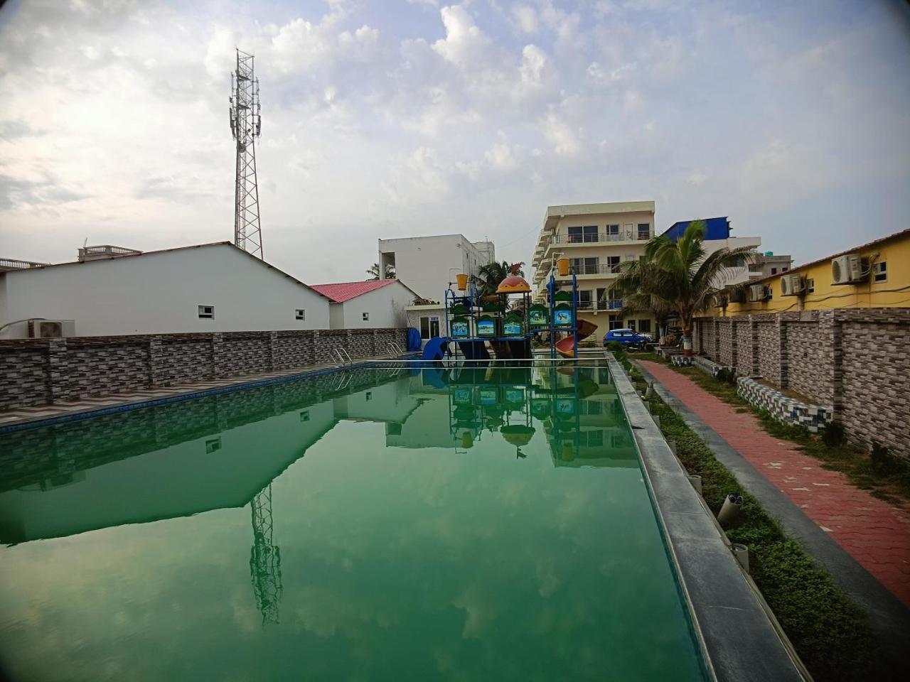 Hotel Hindusthan Inn Mandarmani Buitenkant foto