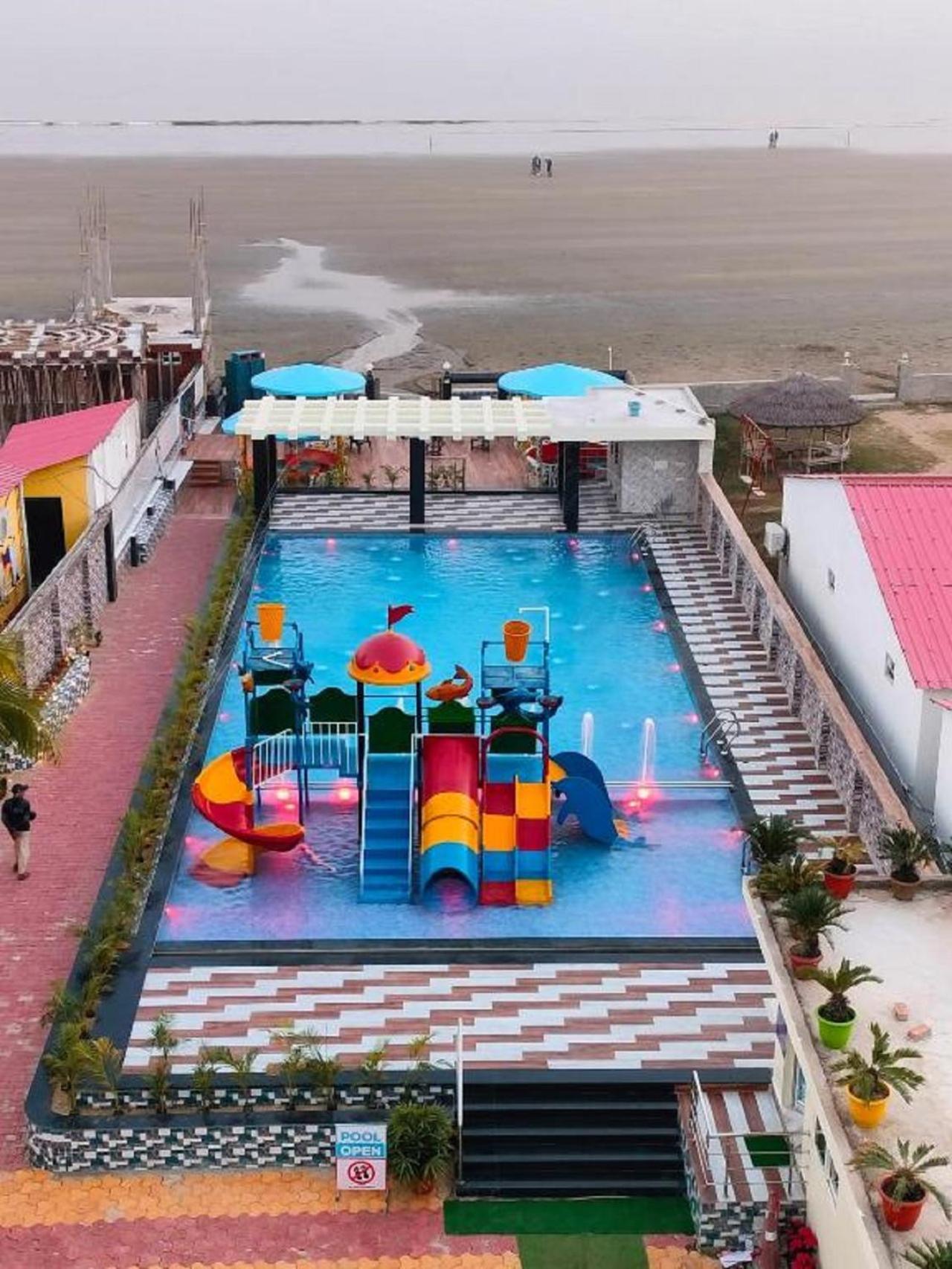 Hotel Hindusthan Inn Mandarmani Buitenkant foto