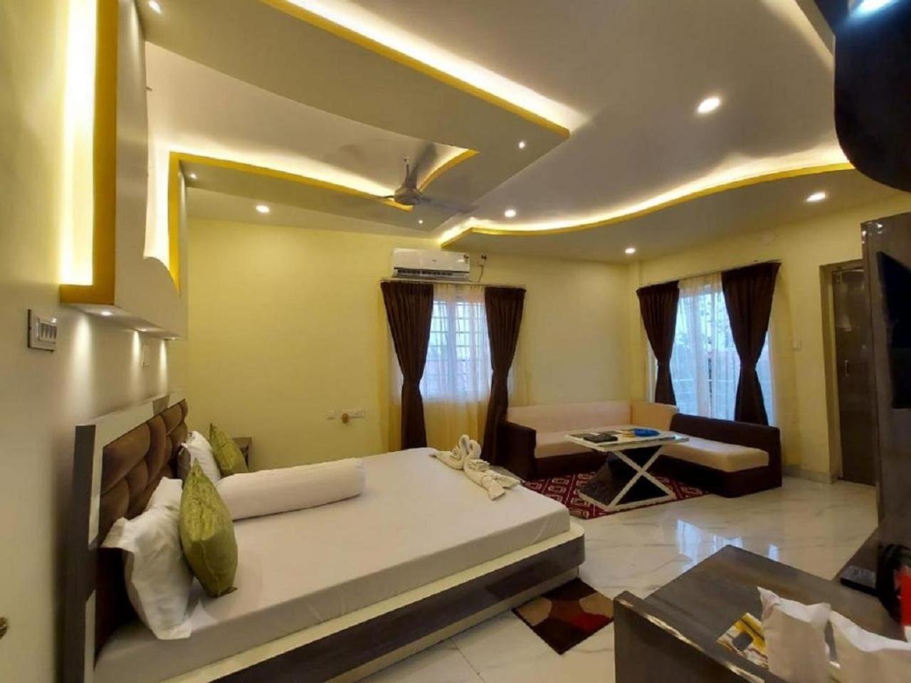 Hotel Hindusthan Inn Mandarmani Buitenkant foto